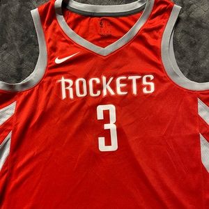 Mens New With Tags Size Extra Large  #3 Paul Houston Rockets NBA Jersey.